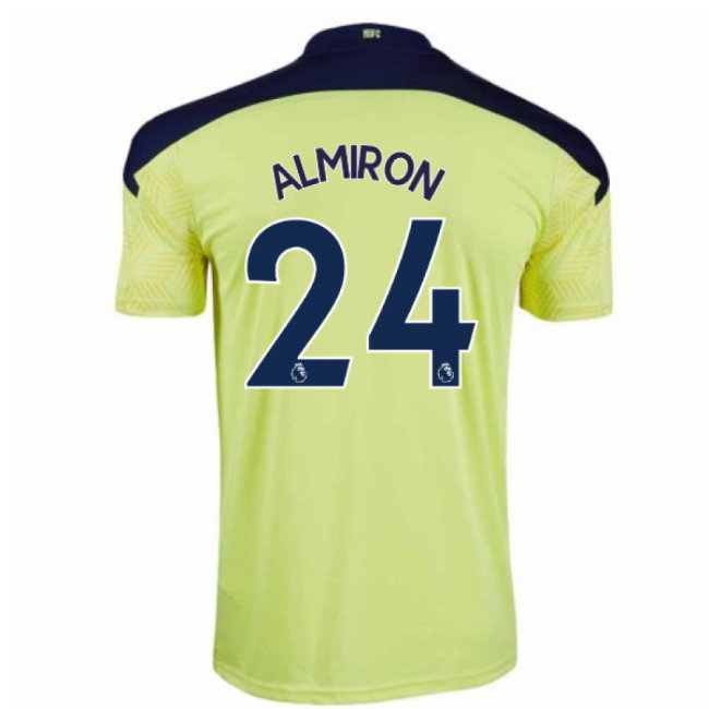 2020-2021 Newcastle Away Football Shirt (ALMIRON 24)-SoccerKits Hub | Buy Soccer Jerseys Online